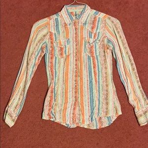 Wrangler rock 47 rodeo shirt